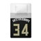 Sleep Squad Milwaukee Bucks Giannis Antetokounmpo 60” x 80” Rachel Plush Jersey Basketball Blanket